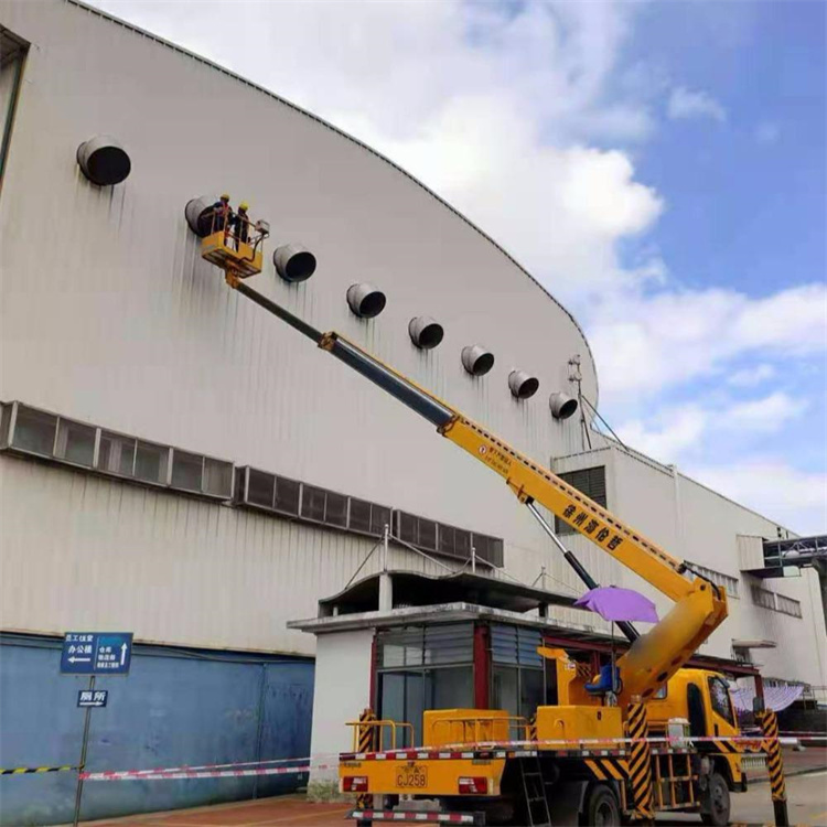 江汉石油管理局高空作业车出租服务：专业广告牌安装解决方案