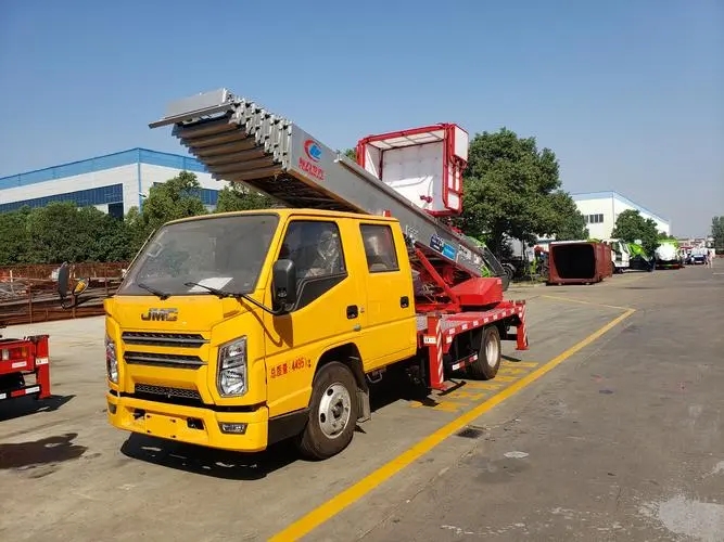 江汉石油管理局附近云梯车出租 砂石搬运